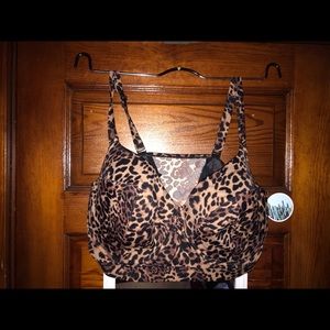 Torrid Leopard Print Bikini Top